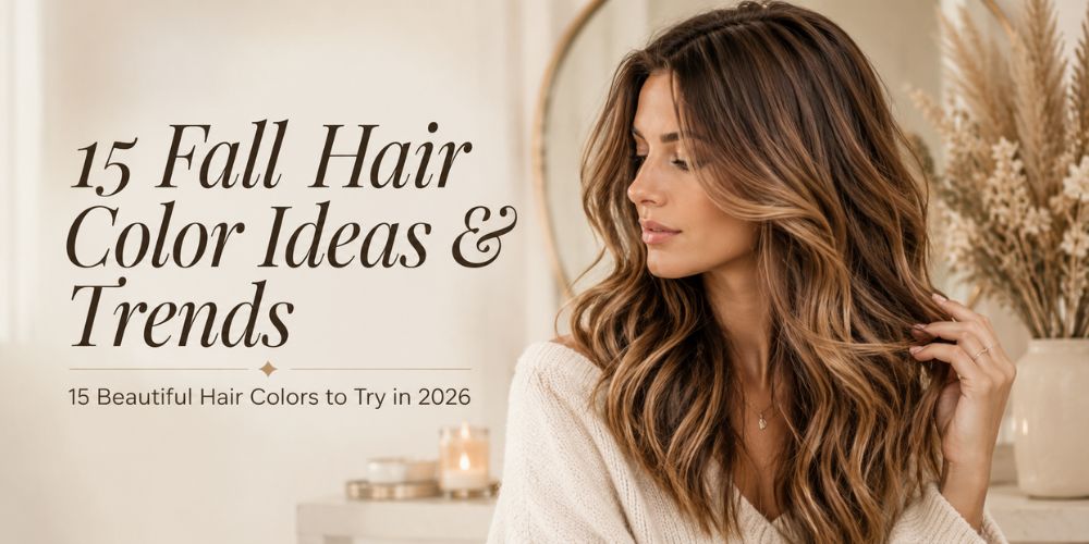 Best 15 Fall Hair Color Ideas & Trends to Try in 2026